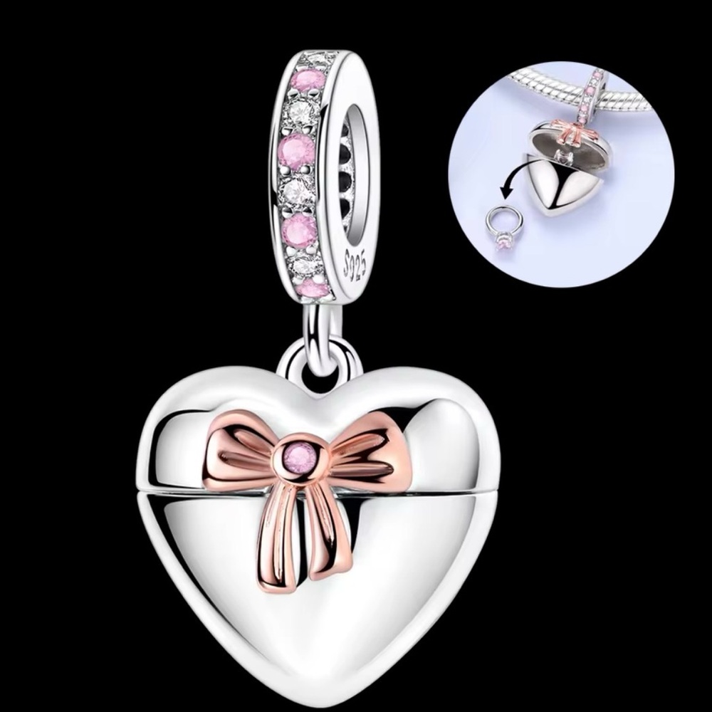 New 925-Charm Bead Fit Original Pandora Bracelet